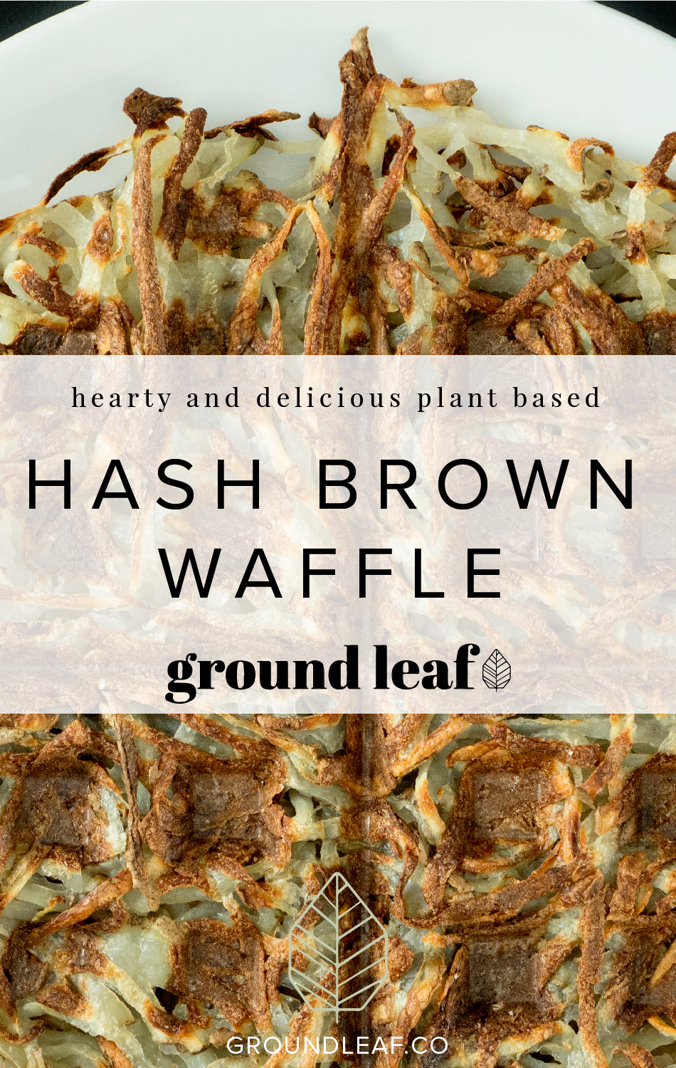 The best hash browns ever. Learn how to make it in a waffle iron!