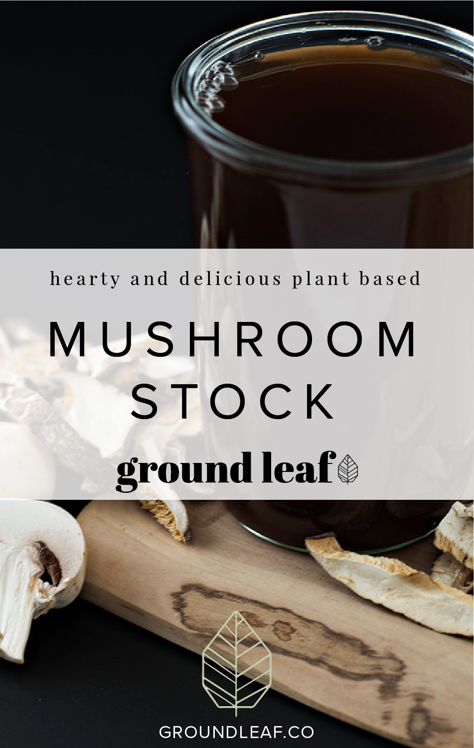 Healthy and delicious mushroom stock! Great to have for a week (or up to 3-4 months in the freezer!). 