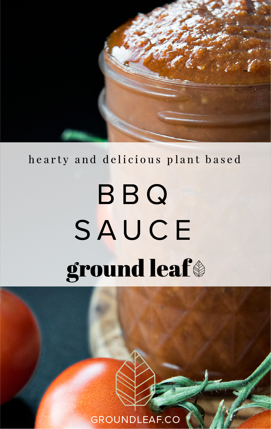 Make the best vegan BBQ Sauce. Recipe by Groundleaf. Video included!