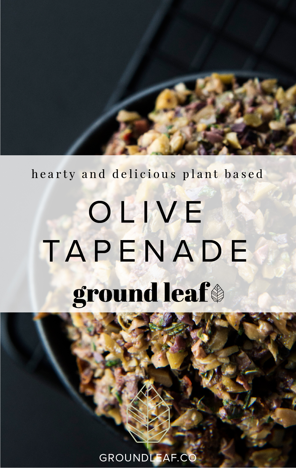 Make the perfect Olive Tapenade for your sandwiches!