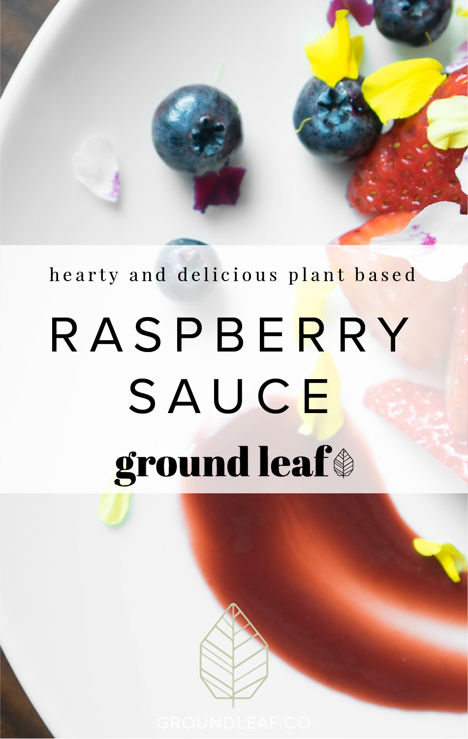 Sweet, fast and easy raspberry sauce! Learn how to make it. 